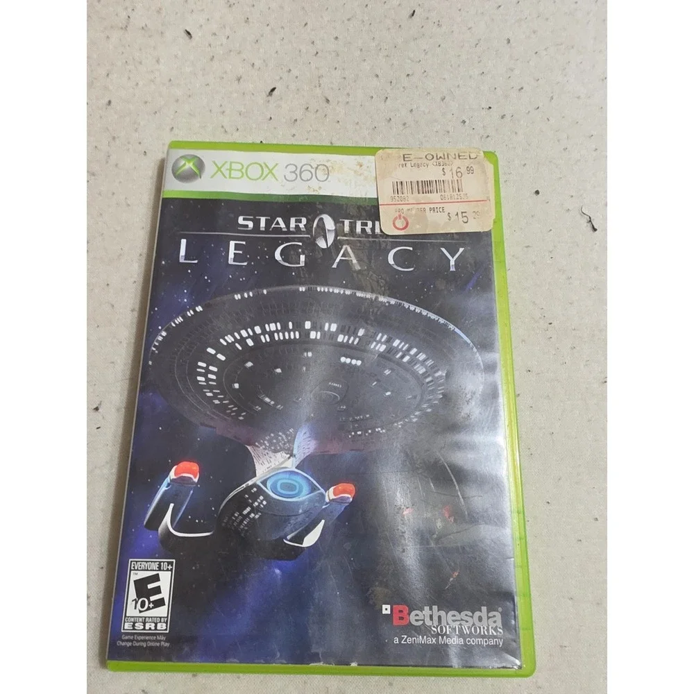 Star Trek Legacy Xbox 360 Game Bethesda Softworks 2006 Sci-Fi Space Combat